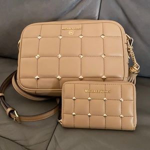 Michael Kors Jet Set Medium bag and wallet